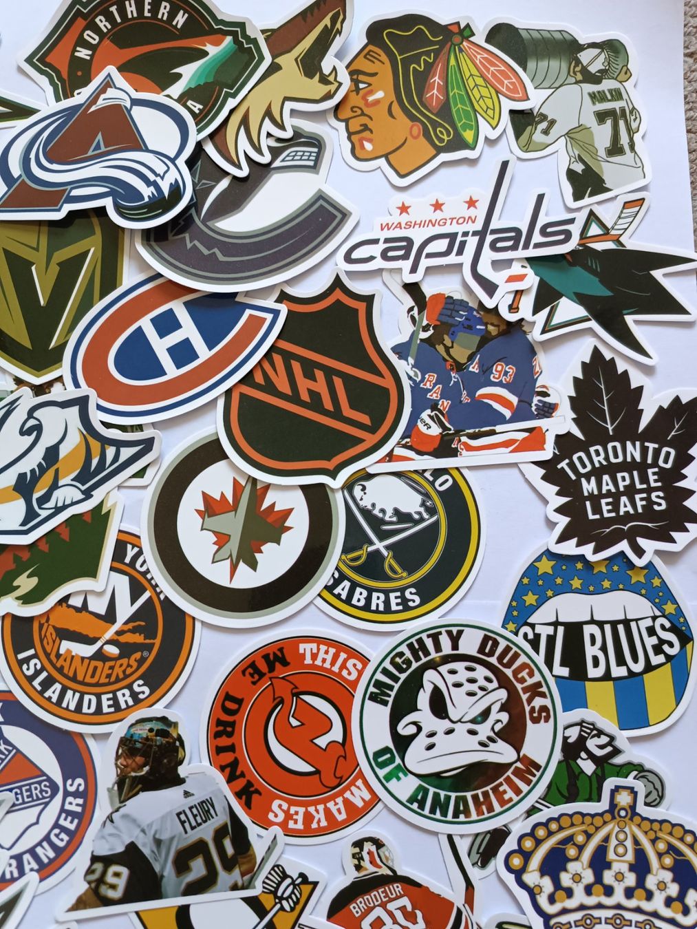 Aufkleber: NHL Sticker grosses Set Eishockey Aufkleber – Neu und originalverpackt aus Vogelsang AG von miinlade 3