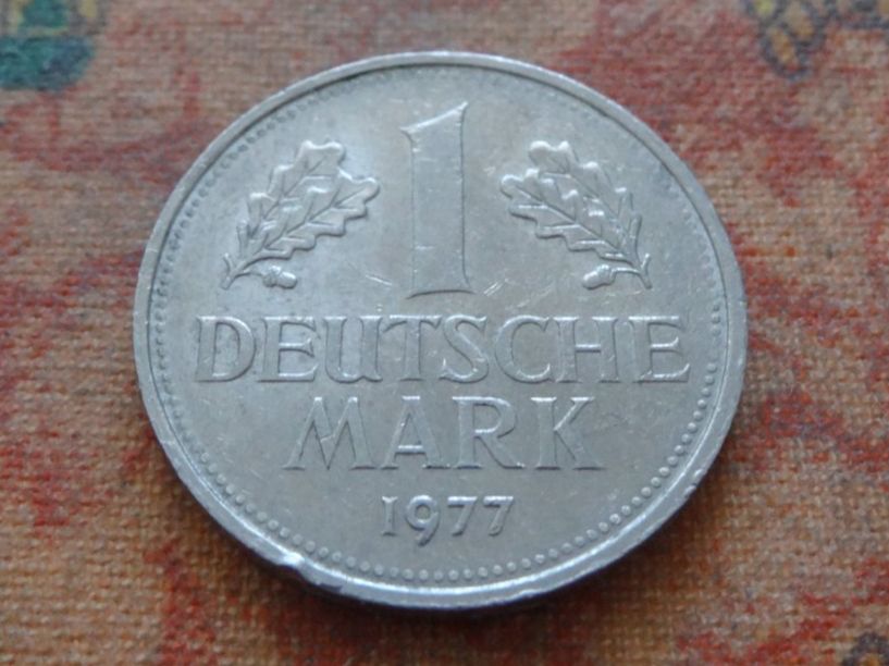 Tutti le monete: DEUTSCHLAND 1 Mark 1977 – Usato da Romanel-sur-Lausanne venduto da Swift13