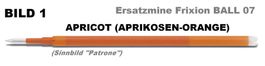 Pilot ERSATZMINE Frixion Ball 07 * APRICOT / APRIKOSENORANGE