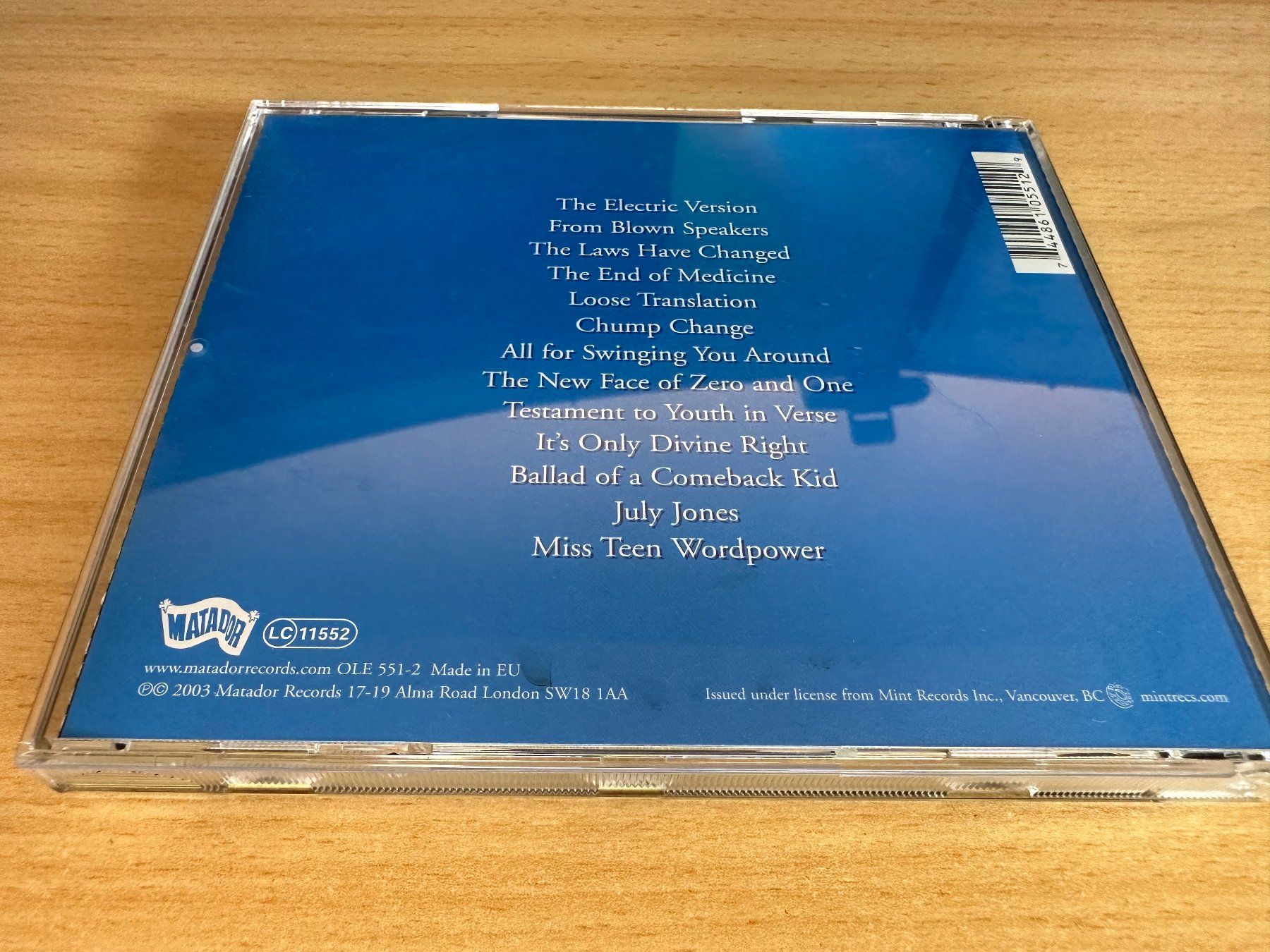 CDs: The New Pornographers – Electric Version – Gebraucht aus Rikon im Tösstal von Alpenmutz 1