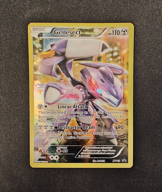 Pokemon Genesect (XYPR 119) XY Generations Black Star Promo (Gebraucht ...