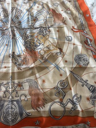 Foulard Hermes Stellar cashmire 