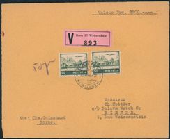 1946 - Flugpost - Brief - MeF
