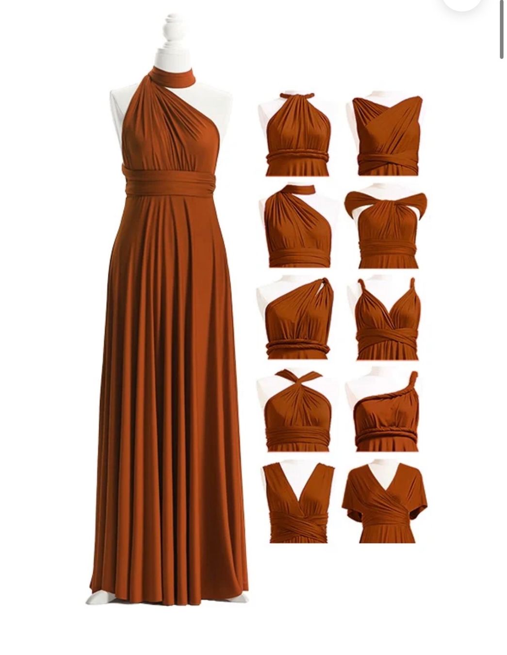 Kleider: Robe Multiway Infinity Dress – Neu und originalverpackt aus Genève von Annilu 3