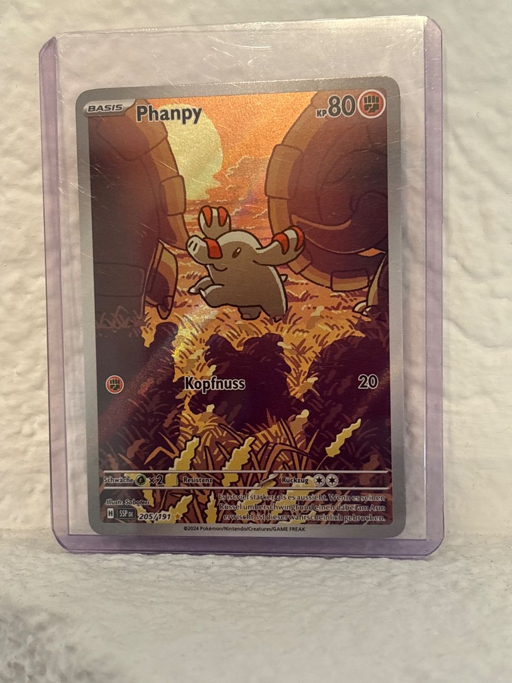 Pokémon Carte collezionabili: Pokémon Phanpy 205/191 SSP/DE – Nuovo (secondo la descrizione) da Knonau venduto da nat_7csw