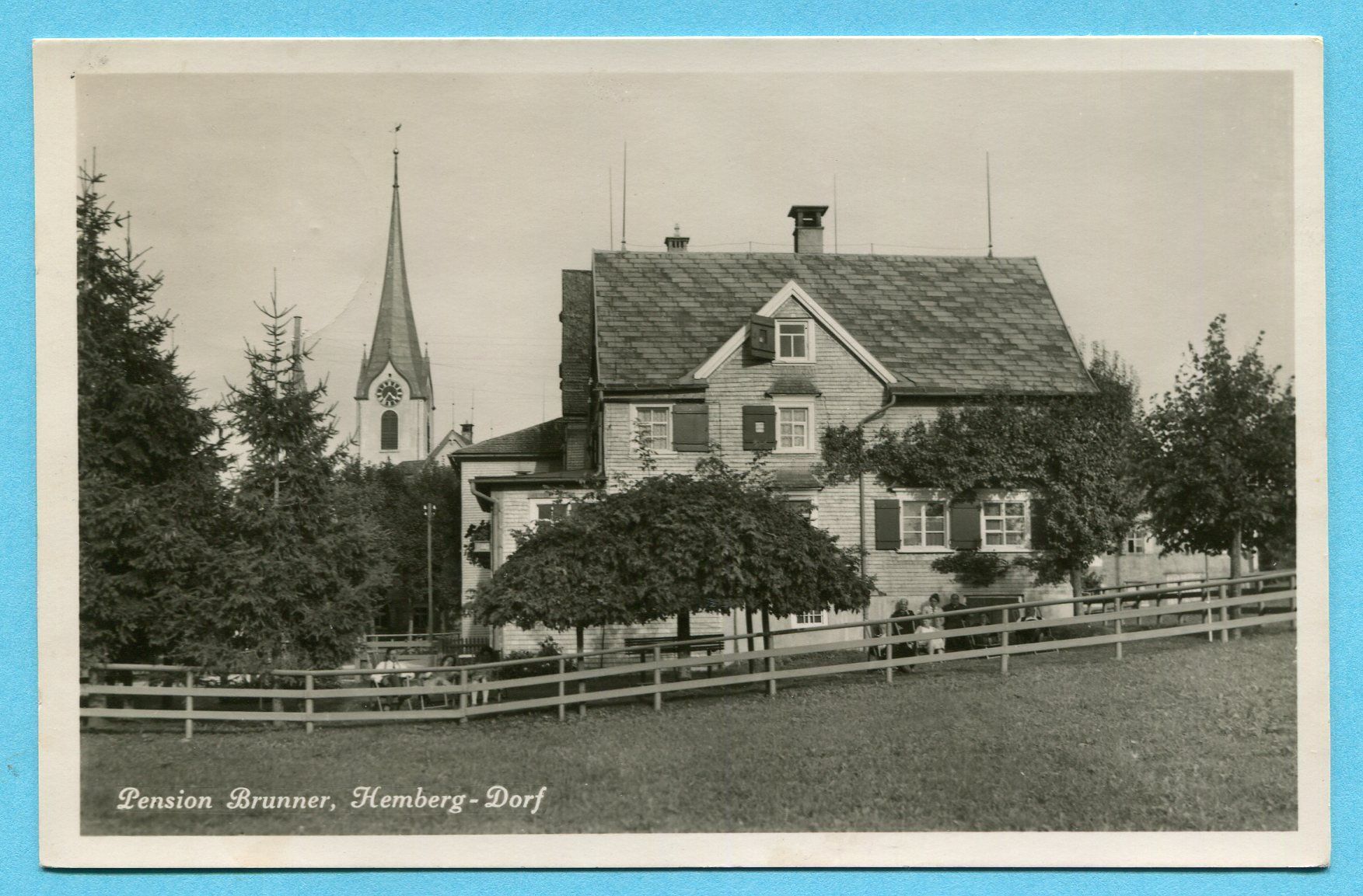 Cartes postales: Hemberg-Dorf 1934 - Pension Brunner – D'occasion à Opfikon par Prophila