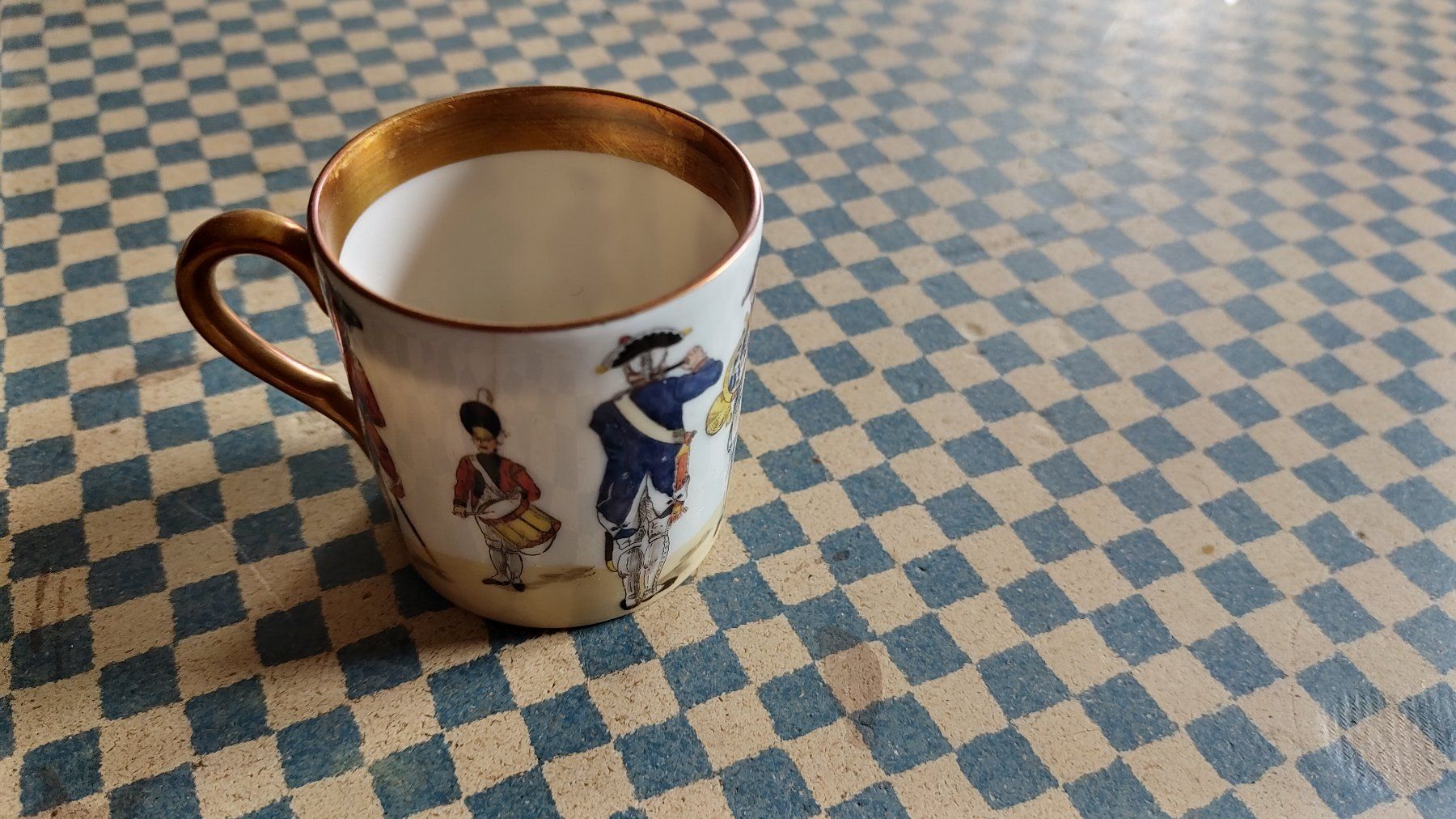 Tazze: Café- Moccatassen handbemalen - Langenthal - Suisse made – Usato da Gossau ZH venduto da Ooosssaaa 1