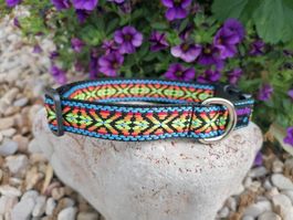 Hundehalsband 2cm "Awan" handgemacht