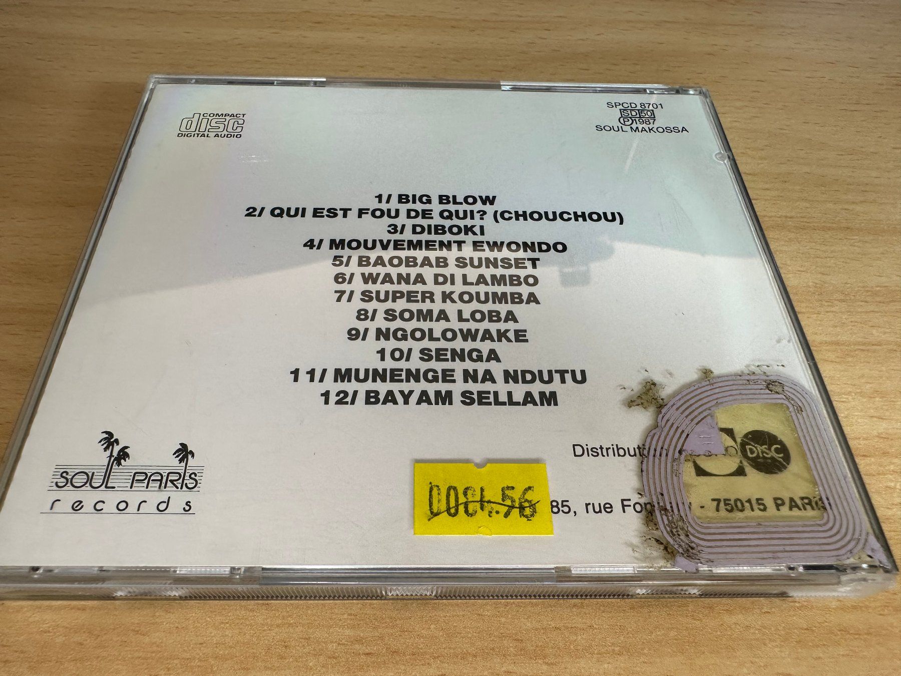 CD: Manu Dibango – Seventie's – Usato da Rikon im Tösstal venduto da Alpenmutz 1