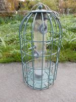 Vogelhaus Futterhaus Vintage Grün für kleine Vögel Schutz