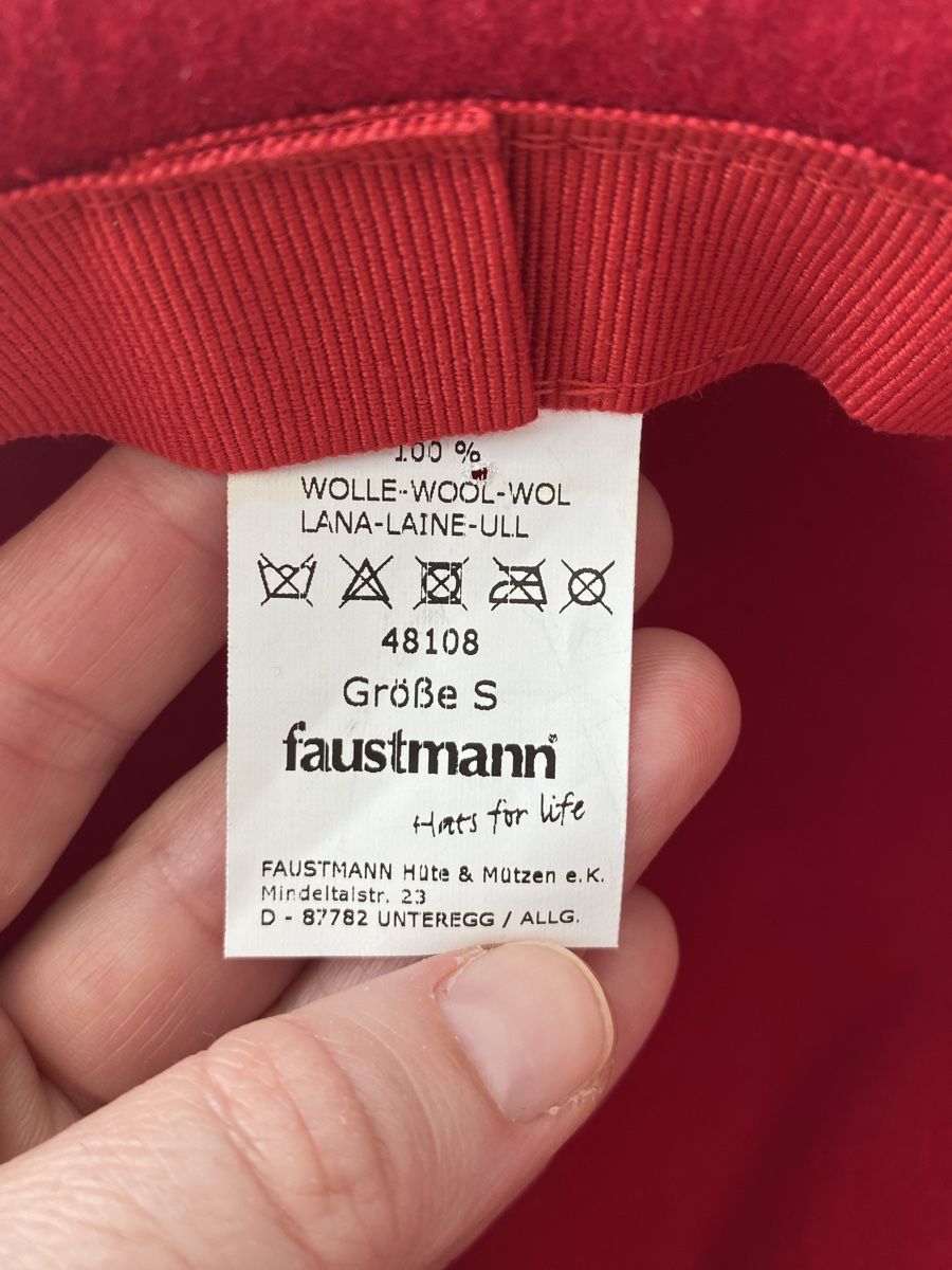 Copricapi, berretti & cappellini: Faustmann Germany Neue Mütze Grösse:S – Nuovo (secondo la descrizione) da Gümligen venduto da zeusone1 3