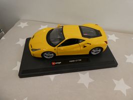 Modellauto Ferrari 488 GTB Burago 1/24