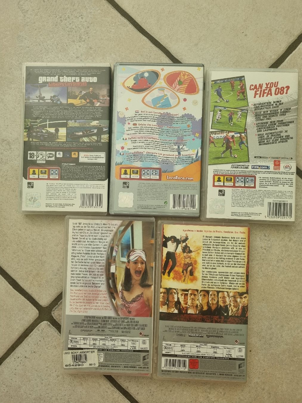 Sony Jeux: PSP Bundle Games + Filme – D'occasion à Oberrieden par Yasmin_8 1