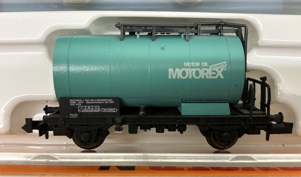 SBB/CFF/FFS Modelleisenbahnen: N= 3x Kesselwagen SBB Uetikon Motorex GATOIL - 1x NS DSM – Neu (gemäss Beschreibung) aus Thun von retoolinoo 2