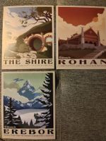 lot de 3 affiches le  Seigneur des Anneaux 