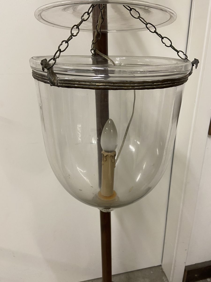 Kronleuchter & Deckenlampen: Antike Kolonial Glas Hängelampe, – Gebraucht aus Dietikon von brocki-eyra 2