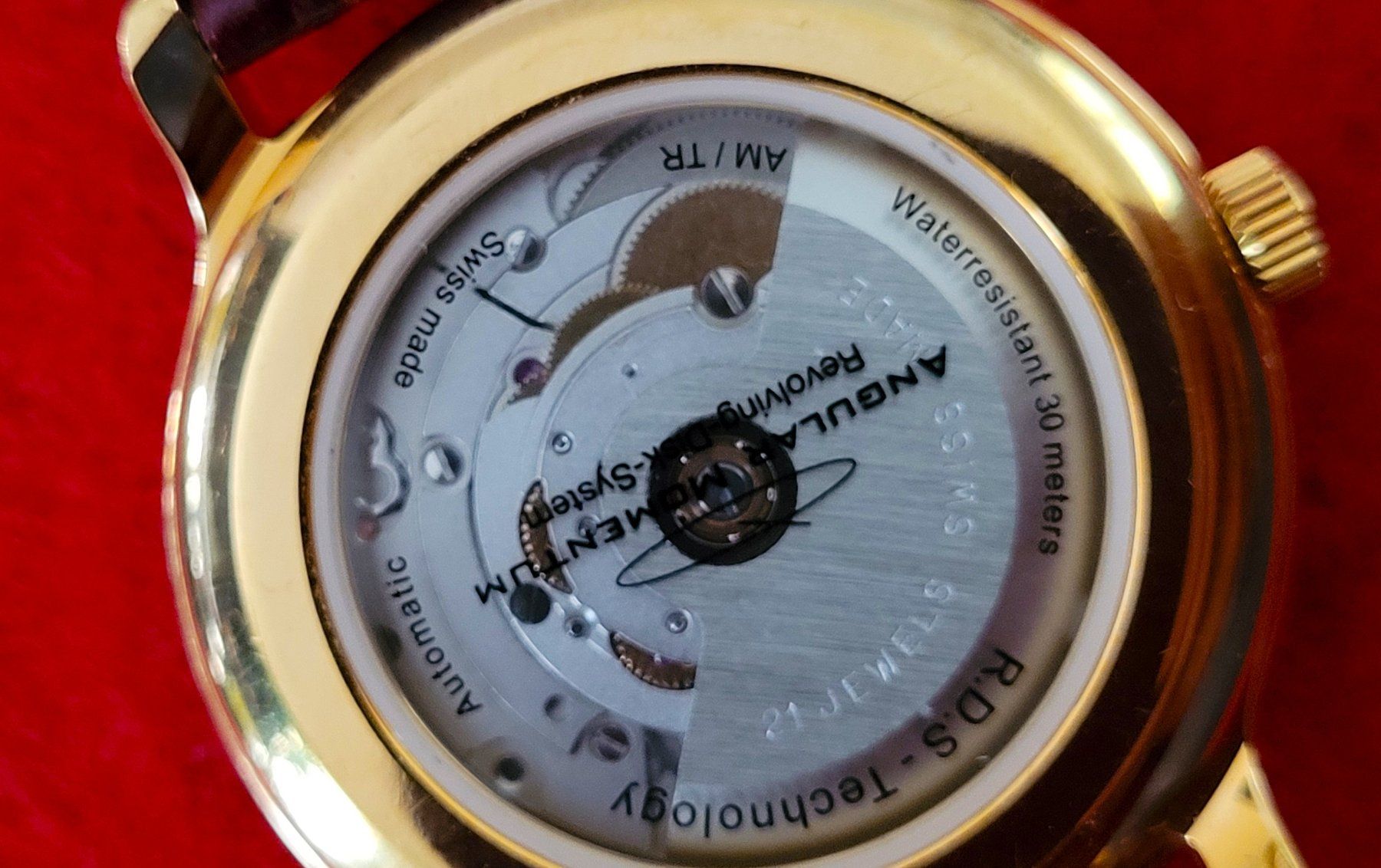 Uhren: Schweizer Automatik-Uhr Angular Momentum mit R.D.S-System – Gebraucht aus Bourguillon von Lucas111 3