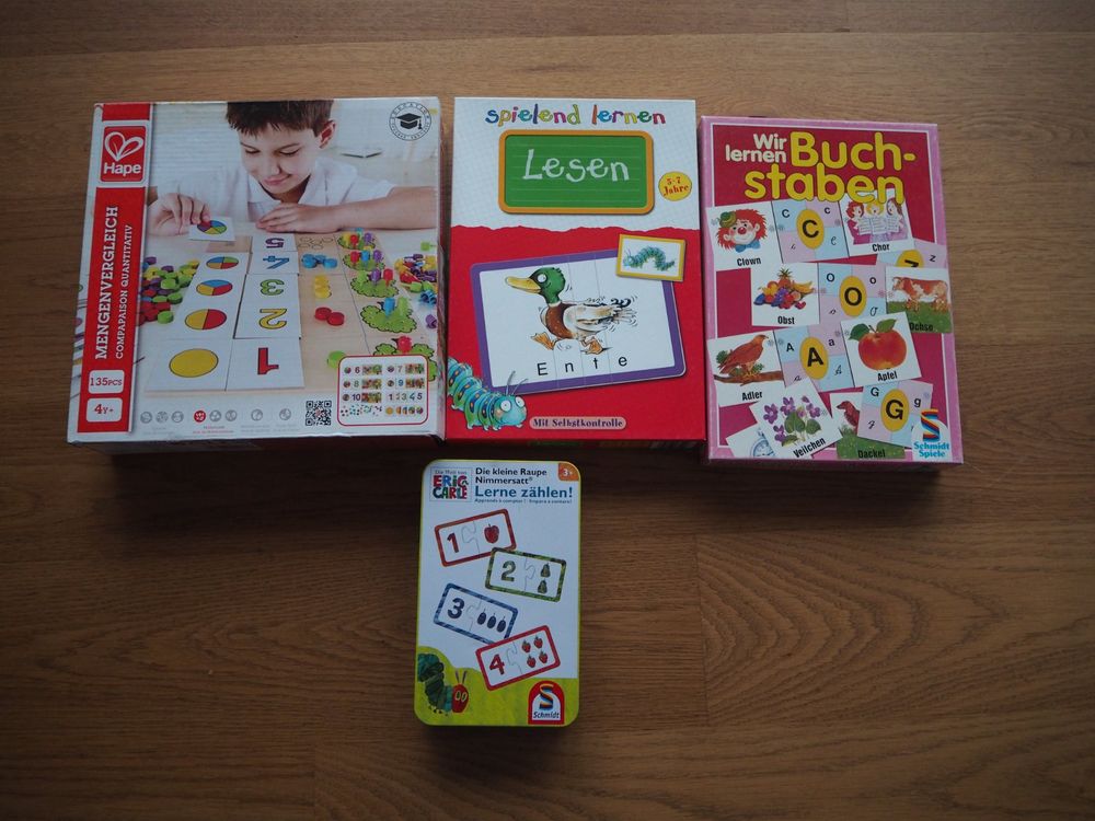  Lernspiele Kindergarten / 1. Klasse (Gebraucht) in Brunegg für CHF 1 Illustration 