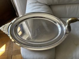 Plateau vintage Prata Wolff, design canard doré, chic ✨ (52)