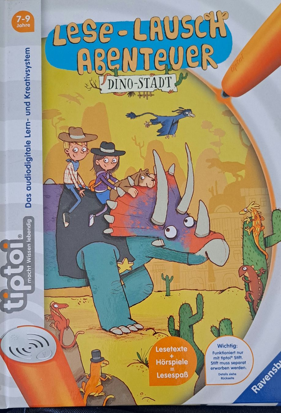 Libri: Lese lausch Abenteuer Dino Stadt – Usato da Scherzingen venduto da Sommerwind.33
