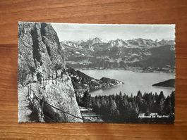 AK 1942  Rigi First Felsenweg (G2818)
