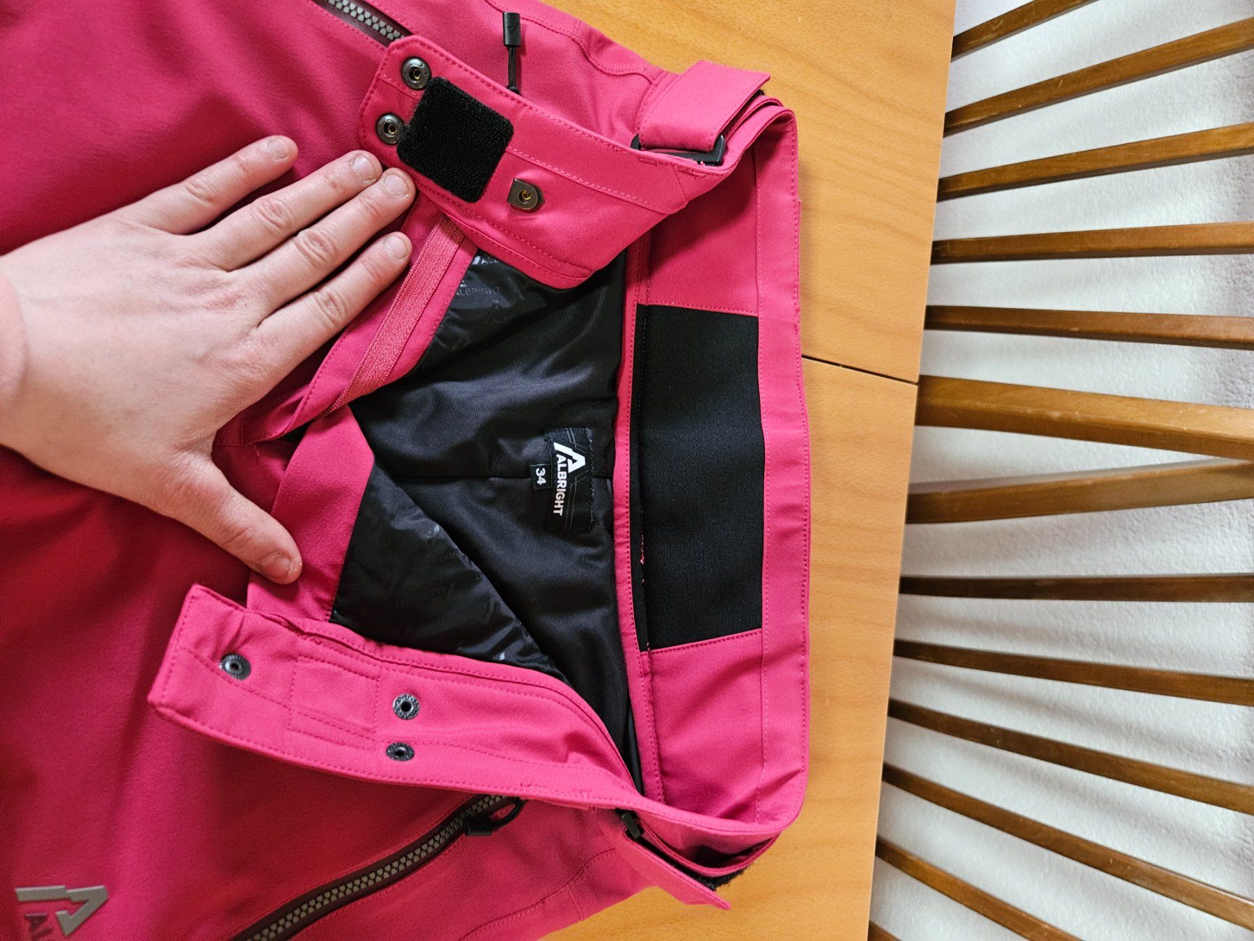 Albright Pantaloni: Skihose Damen, Gr. 34, pink – Usato da Gutenburg venduto da Andle219 2