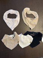 Lätzchen Set 5 Stück, Baumwolle, Neuwertig