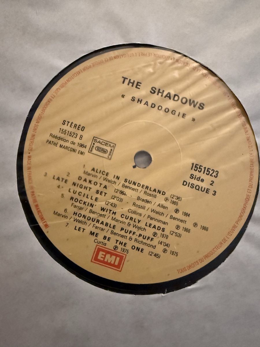 Dischi in vinile: The Shadows Schallplatten Trio  3 LPs – Usato da Goldach venduto da Messerguru 3