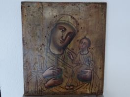 Alte Ikone / spezielle Maria mit Kind