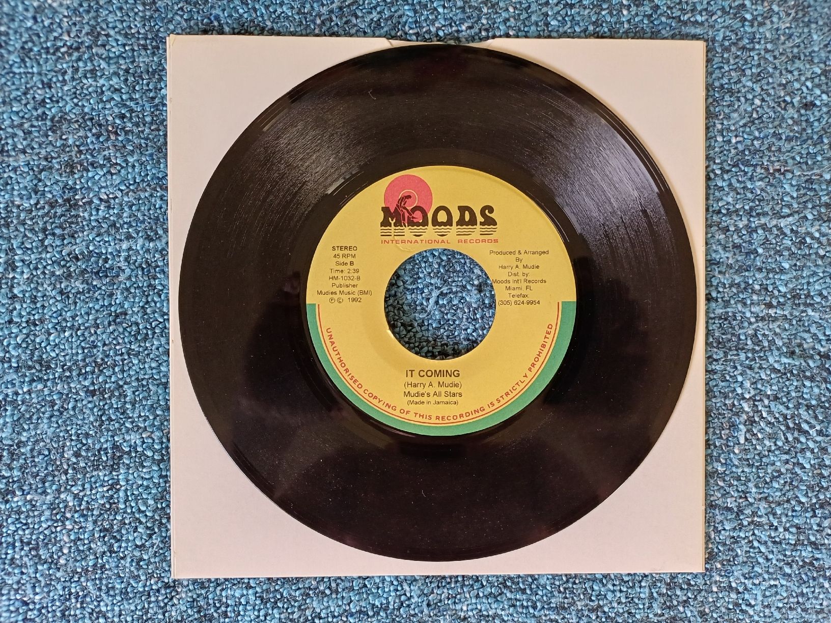 Dischi in vinile: Horace Andy "Keep it coming baby" 45t – Usato da Begnins venduto da Drastic-Sound 3