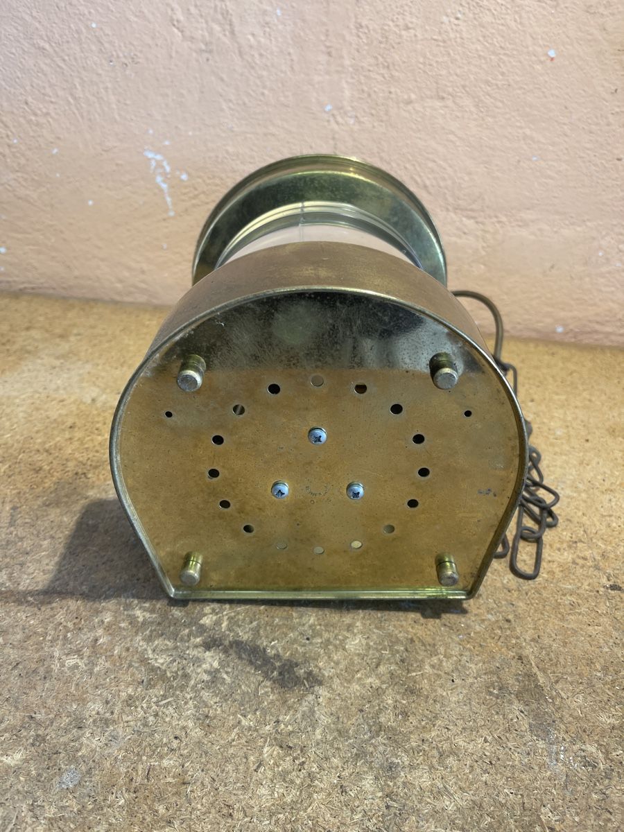 Lampade: Schiffslampe Messinglampe "Toplight"  Antik – Usato da dietikon venduto da fernando011 6