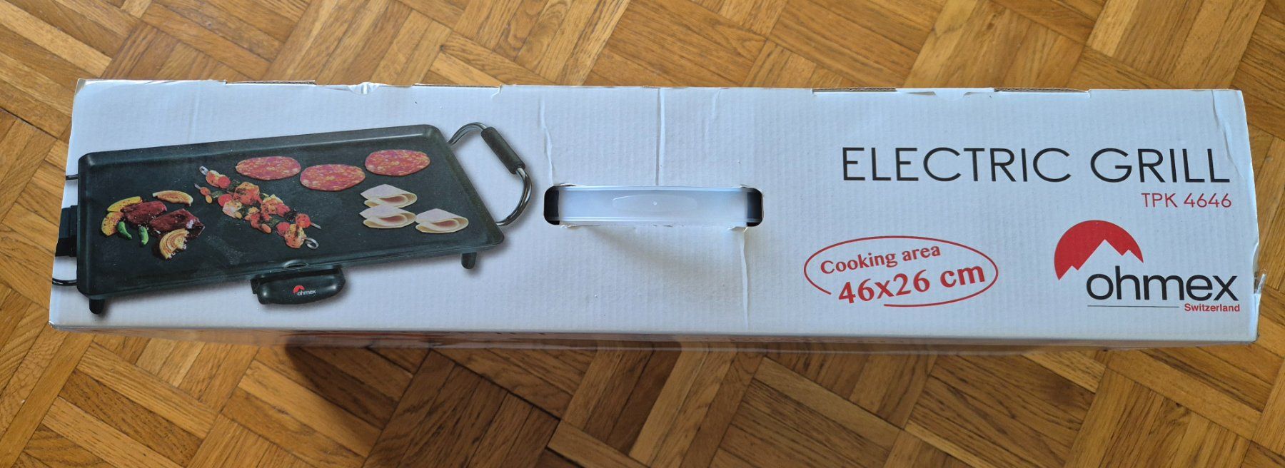 Griglie: Grill électrique Ohmex TPK 4646 Neuf – Nuovo e nell'imballaggio originale da Neuchâtel venduto da simbajoyce123 2