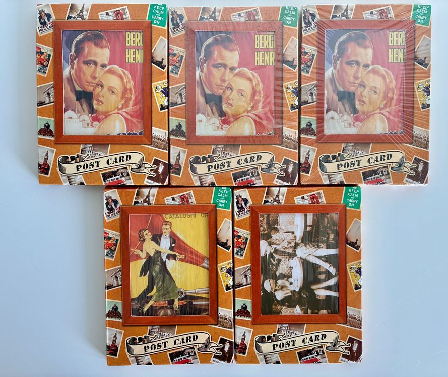 Cartes postales: 5x Vintage Postkarten-Sets (je 32 Stück) Classic Movies – Neuf avec emballage d'origine à Zürich par tersus1981
