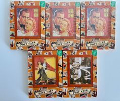 5x Vintage Postkarten-Sets (je 32 Stück) Classic Movies