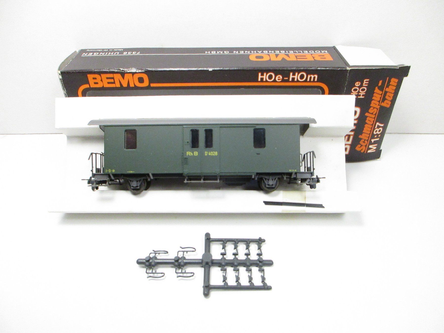 Bemo Modelleisenbahnen: Bemo H0m 3264 RhB Gepäckwagen D2 4028 – Gebraucht aus Olten von Heinrich875 1