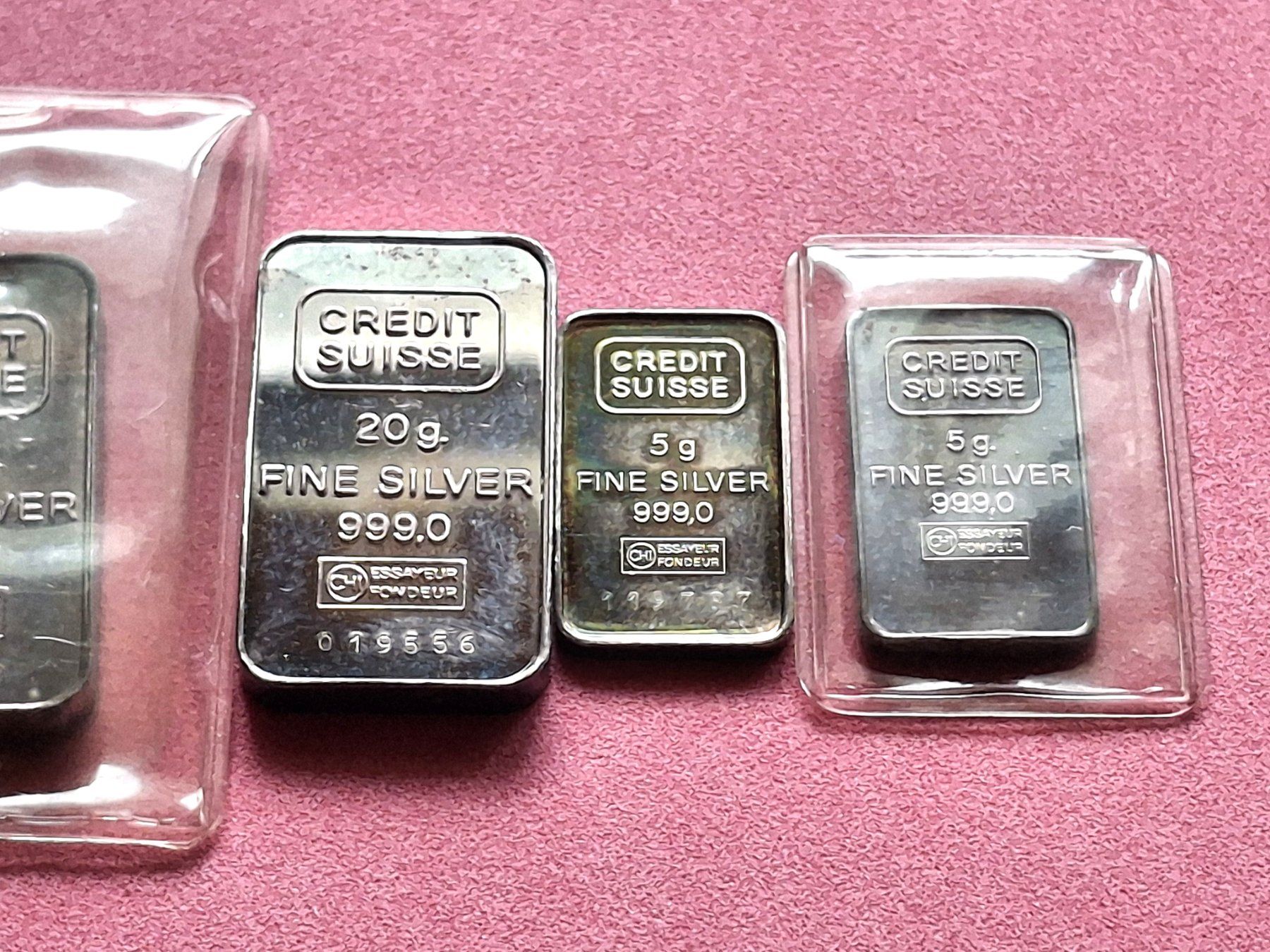 Metalli preziosi: CREDIT SUISSE - 50 GRAMM – Usato da Boniswil venduto da dpd4coins 2