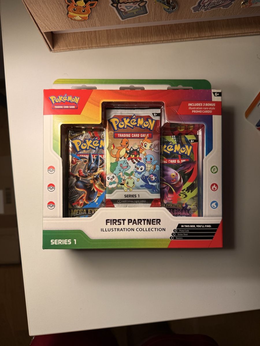 Pokémon Carte collezionabili: Pokemon First Partner Illustration Collection Series 1 – Nuovo e nell'imballaggio originale da Zürich venduto da sam_5kq6