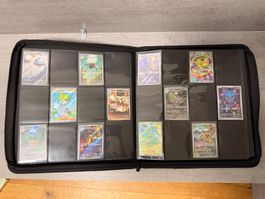 Ultra Pro Binder inkl. 50 Hit Karten (AR, SR, Full Art, etc)