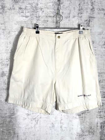 VINTAGE 90s GANT U.S.A CHINO SHORTS SZ: XL