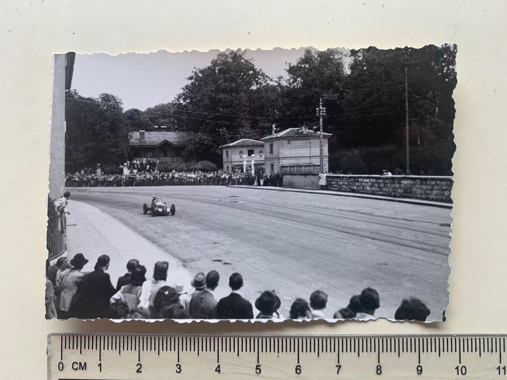 GENÈVE GRAND PRIX DES NATIONS AUTOS (1948?) Photo originale Kaufen