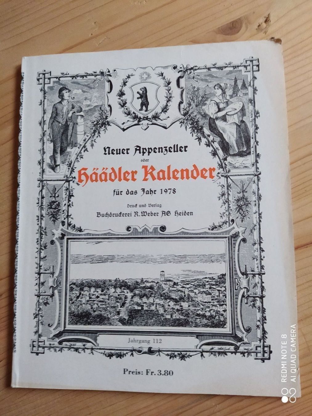 Calendari: Appenzeller Häädler Kalender – Usato da Appenzell-Steinegg venduto da lichs