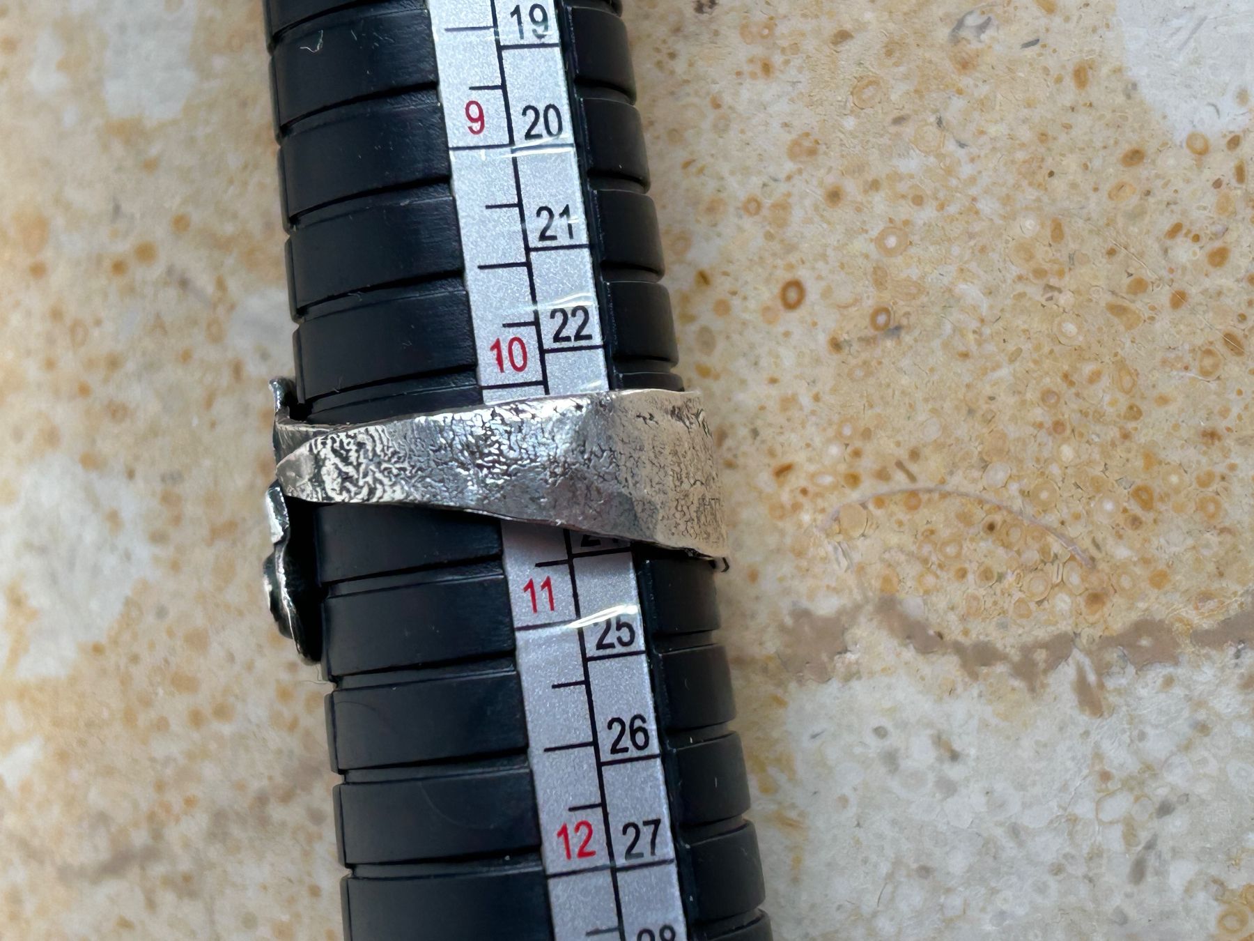 Ringe: Silberring DESIGNER hellblaue Steinli (63) – Gebraucht aus Dittingen von Bijoubelle 8