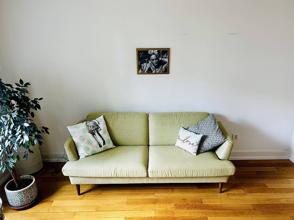 Interio Divani: Grünes 2er Sofa (Interio) – Usato da Bern venduto da myb02