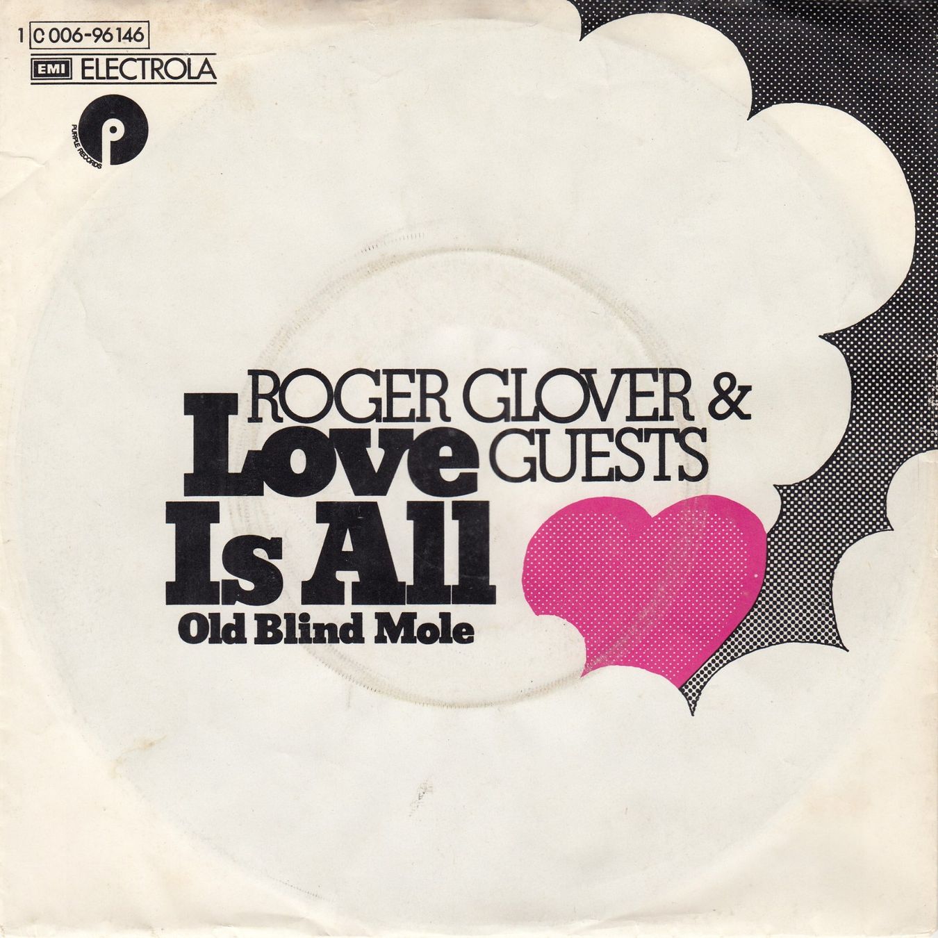 Dischi in vinile: Roger Glover Vinyl Single von 1974 – Usato da Volketswil venduto da Abcrecords