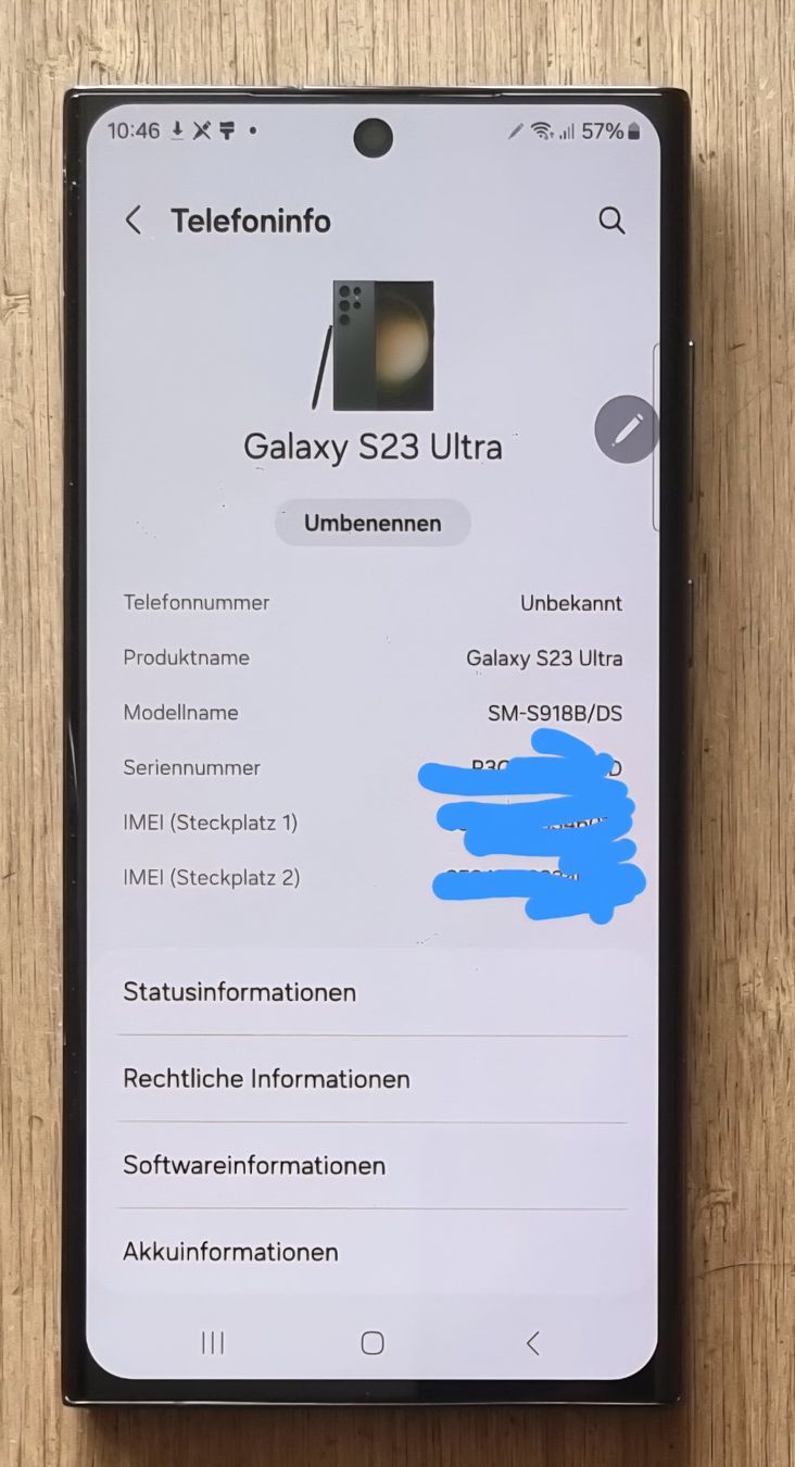 Samsung Handys / Smartphones: Samsung S23 Ultra 5G SM-G918B/DS Dual SIM 256 GB Speicher – Gebraucht aus Thalwil von Kja69 1