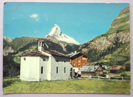 Winkelmatten bei Zermatt mit Matterhorn