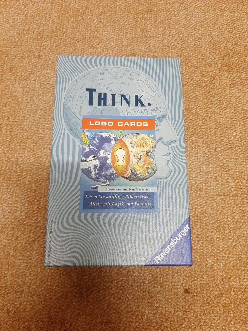 Ravensburger Giochi: Kartenspiel Think Logo Cards – Usato da Riehen venduto da joerdeli