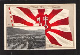 Prägekarte  Unterwalden - Unterwald , Stans