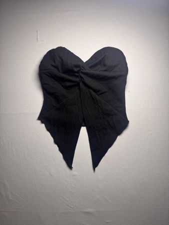 🖤 Y2K Bow Tie Corset Top – Coquette Going Out Bandeau ✨