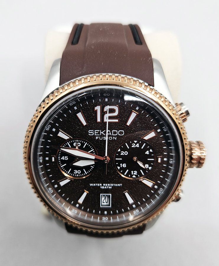Uhren: SEKADO Fusion - Chrono Gold Edition – Neu (gemäss Beschreibung) aus Zürich von Numark